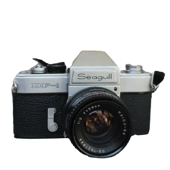 Seagull df1 135 mechanical film camera film machine old machine in the 1980s