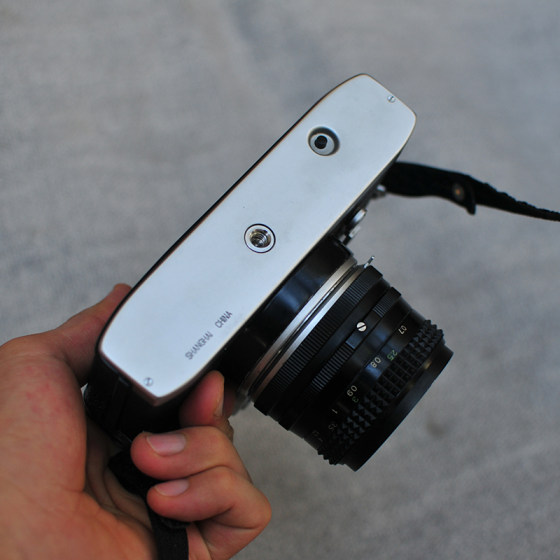 Seagull df1 135 mechanical film camera film machine old machine in the 1980s