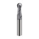 55 degree tungsten steel ball end mill round head spherical 2-edge extended machining center tool carbide end mill