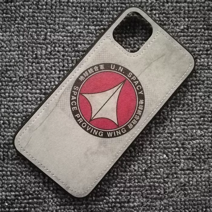 适用于iphone13pro Max Xs 8plus超时空要塞地球统合军布纹手机壳
