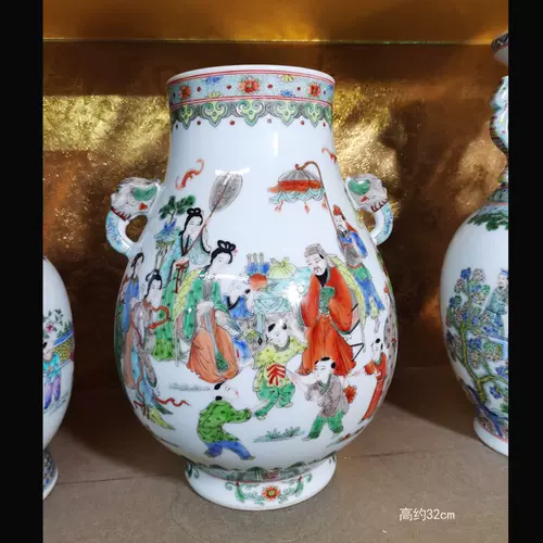 新品 漢 時代物 銅器 精品雙耳瓶 極細工 文房置物 古賞物 中国古美術 その他 Labelians Fr