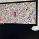 Murakami Takashi puzzle frame 1000 pieces 51*73.5 Doraemon sunflower puzzle photo frame Doraemon puzzle frame