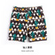 Children's beach pants quick-drying boys loose casual swimming trunks five-quarter pants medium-sized children and girls printed thin shorts summer