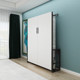 Boxless wall bed invisible folding bed hardware accessories under the bed rollover bed hidden bed Murphy bed that does not take up space