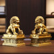 Benbald Palace Men Lion Swing A pair of Chinese Home Furnishing Porch Cabinet Place Living Room Office Decoration Gifts