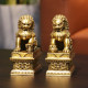 Benbald Palace Men Lion Swing A pair of Chinese Home Furnishing Porch Cabinet Place Living Room Office Decoration Gifts