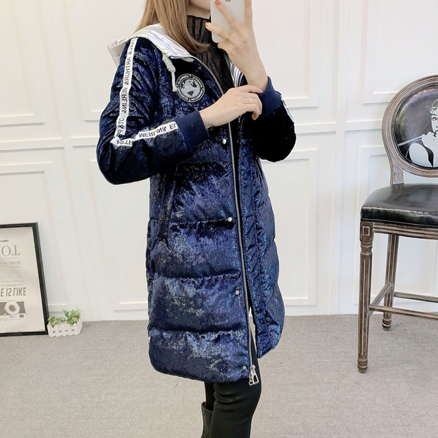 European Outerwear 2024 Autumn and Winter New Cotton Clothes Large Size Lightweight Down Jackets Fat MM Western Style Age Reducing Cotton Clothes Trend