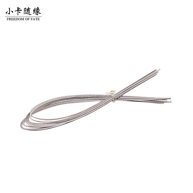 Wenwan Crochet Lead Thin Hole Beading Tool for String Steel Wire Beading Wire Wire Beading Wire Rope Three-way Buddhist Bead Bodhi Tool