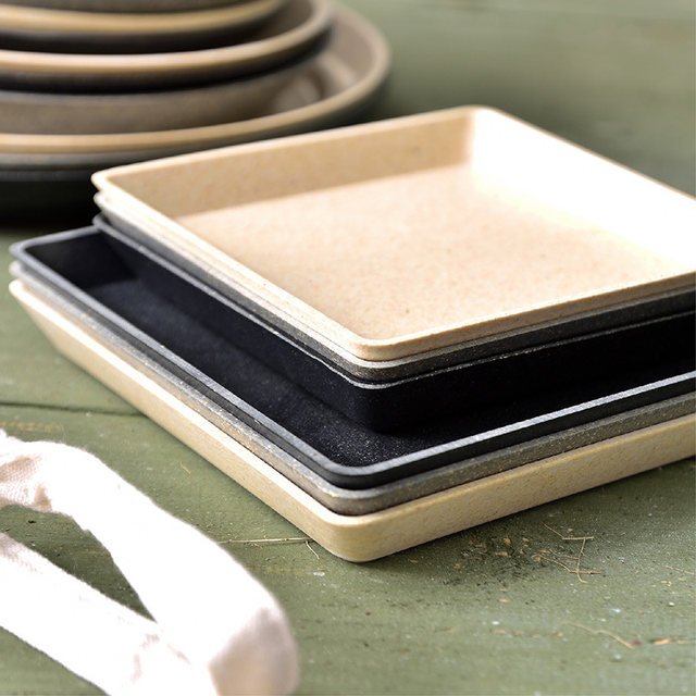 MimiHome Plant Fiber Environmentally friendly Pallet Medium-sized Succulent Green Plant Potted Bottom Support Gardening Hot Sale