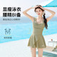 
Huili swimsuit women's 2025 new one-piece dress sexy belly-covering and slimming high-end bathing hot spring vacation swimsuit