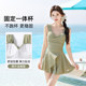 
Huili swimsuit women's 2025 new one-piece dress sexy belly-covering and slimming high-end bathing hot spring vacation swimsuit