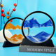 
Qinyuan Spring Quicksand Painting Ornaments Living Room Ornaments Creative 3D Three-dimensional Hourglass Painting Dynamic Painting Home Gift Decoration