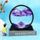 
Qinyuan Spring Quicksand Painting Ornaments Living Room Ornaments Creative 3D Three-dimensional Hourglass Painting Dynamic Painting Home Gift Decoration