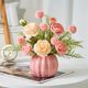 Simulation flower ornaments fake flowers dried flower bouquet home living room Putting flower art decoration high -end flower arrangement dining tables swinging flowers

