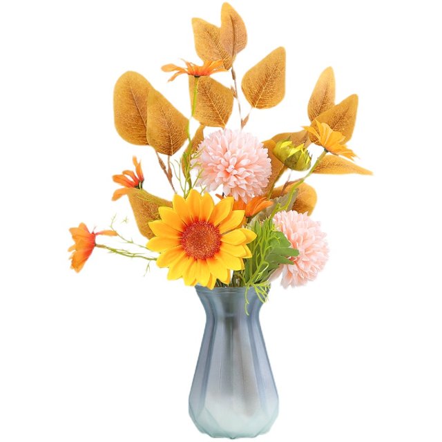 2025 new high-end artificial flowers, fake flower decorations, living room table flowers, home flower arrangements, decorative floral decorations