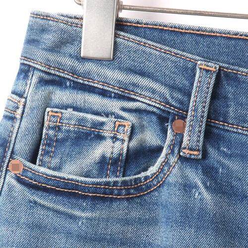 Outer single 200jin [Jin is equal to 0.5 kg] Large size boyfriend style straight jeans jeans female spring and autumn small people 89 pants are thin cigarette pants