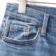 Outer single 200jin [Jin is equal to 0.5 kg] Large size boyfriend style straight jeans jeans female spring and autumn small people 89 pants are thin cigarette pants