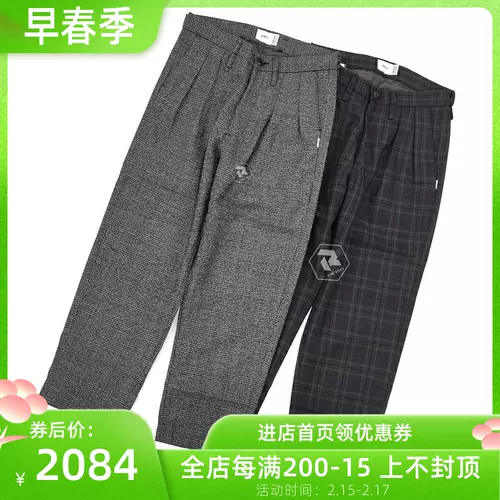 新しい季節 WTAPS TROUSERS/WOOL.TWEED.TEXTILE TUCK - スラックス