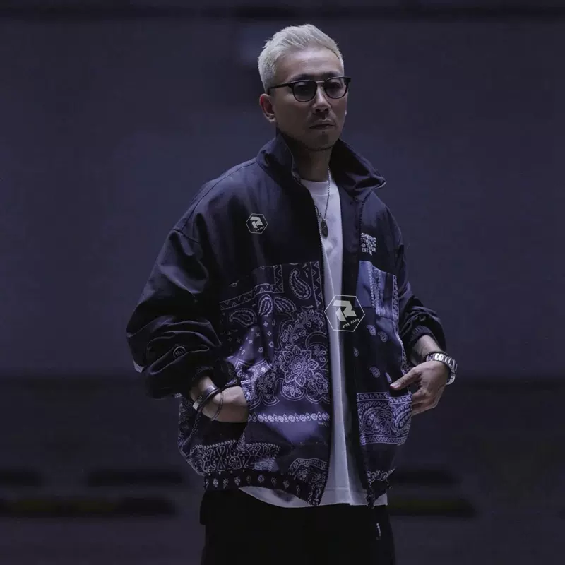 身幅約625センチネイバーフッド BANDANA CHOPPED SHIRT - ナイロン