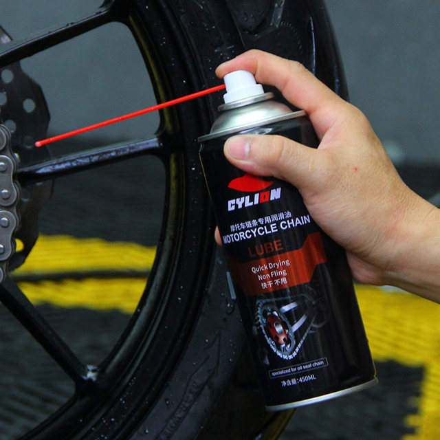 Sailing motorcycle chain oil gear lubricant cleaning agent heavy motorcycle oil seal chain wax maintenance quick drying without shaking