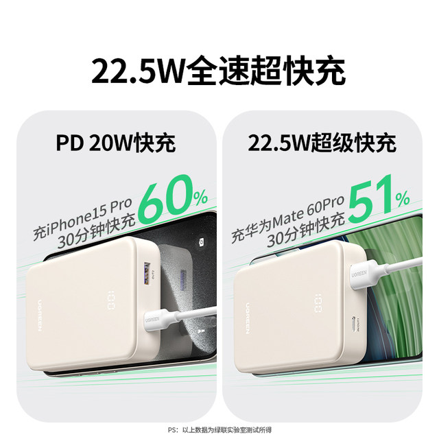 GreenLian 2025 new power bank 20000 mAh suitable for Apple 17 fast charge 16 ultra-thin large capacity mobile power supply genuine official flagship store