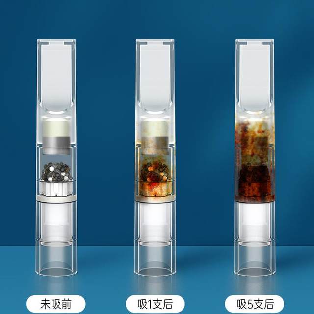 zobo genuine disposable cigarette mouth soft bite multiple tar filter for men's coarse medium and fine cigarettes for three uses genuine products