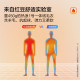 Red bean fake two-piece sweater for men in autumn and winter new casual plus velvet warm top casual knitted sweater