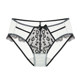 Limeili mid-high waist underwear for women with sexy lace high markless pants 2024 new pure cotton women briefs
