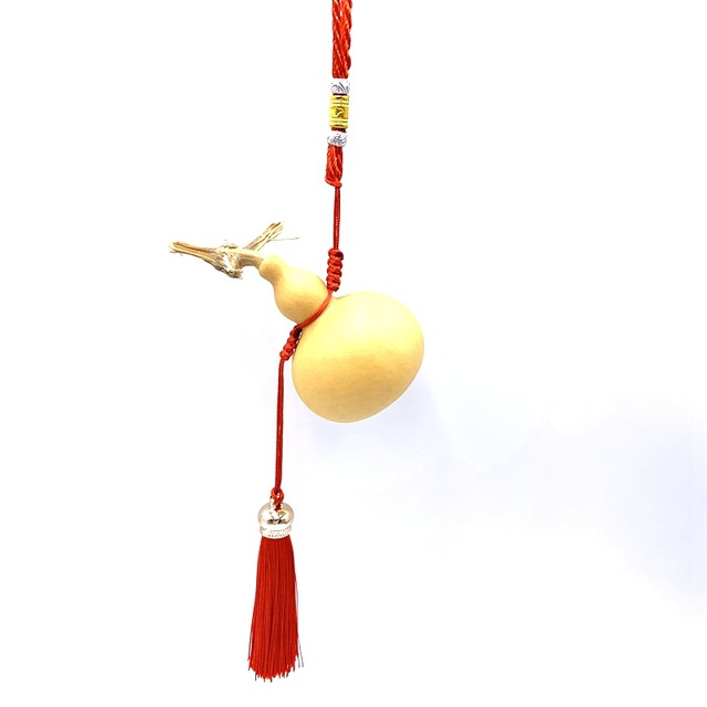diy gourd lanyard tassel rope text play hand twisting pendant accessories special car hanging ornaments red rope safety in the car