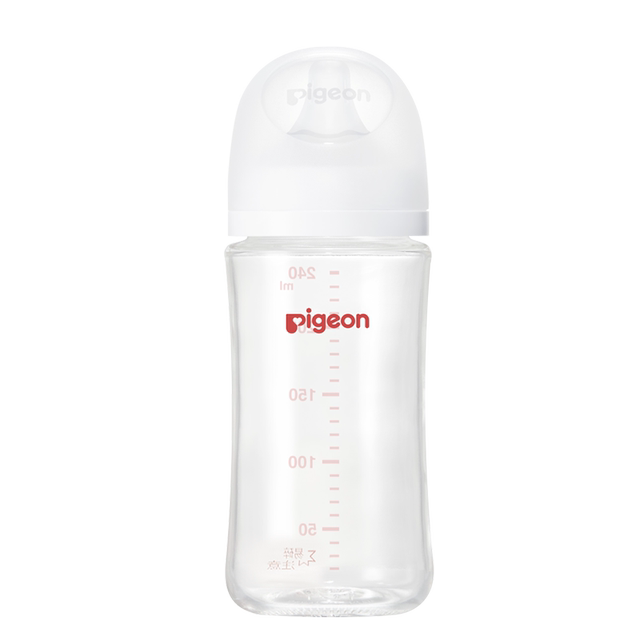 Pigeon baby wide-caliber glass bottle newborn baby bottle 0 to 6 months old