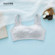 Yilanfen girl's big breasts, large size anti-sagging underwear, student shock-proof running bra side-closed, fixed without steel rings
