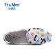 TT/mm/Toms pierced women's shoes thick bottom casual air -breathable canvas shoes summer thin versatile lazy cloth shoes