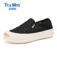 Tt/Mm/Toms women's shoes comfortable and casual loafer shoes with one foot, breathable mesh thick sole hollow lazy shoes
