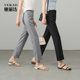 Yalida gray cigarette pants new straight-leg pants for women summer trousers casual pants commuting women's pants