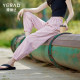 Yalida outdoor wear tying foot trousers for women in summer thin pants small women's pants casual pants work pants