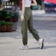 Yalida outdoor wear tying foot trousers for women in summer thin pants small women's pants casual pants work pants
