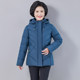 Western-style cotton-padded jackets for outer wear, Western-style Internet celebrity 2023 new mother's clothing, middle-aged and elderly women's clothing, plus velvet and thickened cotton clothes