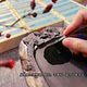 Japanese old ink Xuanlintang/Suzuka ink/oil smoke pine smoke calligraphy and painting ink strips to create works with ink ingots for calligraphy and French painting ink blocks