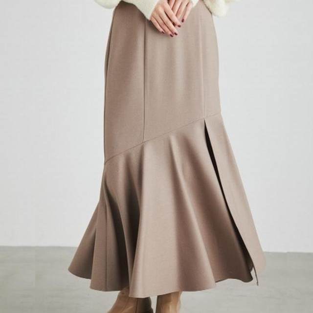 1380-day single women's clothing RIEND@spring and autumn fashionable mid-length asymmetrical fishtail skirt to make you look slim skirt