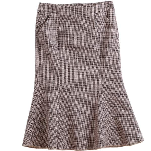 [Continuing money] XWI Xin Weizhong Qiagou Fish -Tail Halway Skirt Female Autumn and Winter High waist Lightly wear A -line skirt