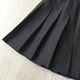 Women's Day Single Button Pleated A-line Sling Skirt High Waist Short Girls College Style Summer Half-Boy Skirt Cute