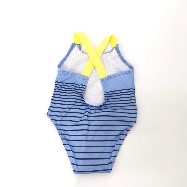 Boys and girls baby sun protection swimsuit French fashionable comfortable lightweight swimsuit swimsuit cute triangle one-piece swimsuit
