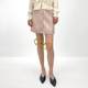 Monoton style autumn and winter fashionable slim floral wool A-line short skirt single-breasted versatile temperament skirt women SA0512
