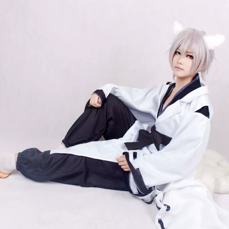 妖狐x仆ss 御狐神双炽cosplay男服装返祖和服御