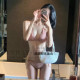 
Women's swimsuit ring hollow triangle bikini three-point slimming hot spring ins beach vacation style swimsuit