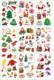 Children's stickers cartoon animation stickers kindergarten rewards Santa Claus reward stickers for babies 90 sheets
