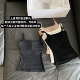 Super big breasts, Korean model, external chest expansion pad, slim and versatile base strap vest
