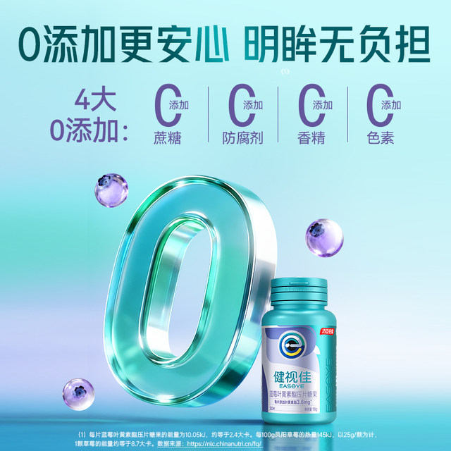 Tomson By-Health Children's Lutein Ester Pressed Tablets Candy Adult Bilberry Vitamin Lutein Soft Capsules