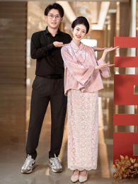 Spring full court ) toast Bride Bride Bride Chinese Style Wedding Dress Pink Improved Cheongsam Return Clothes Wedding