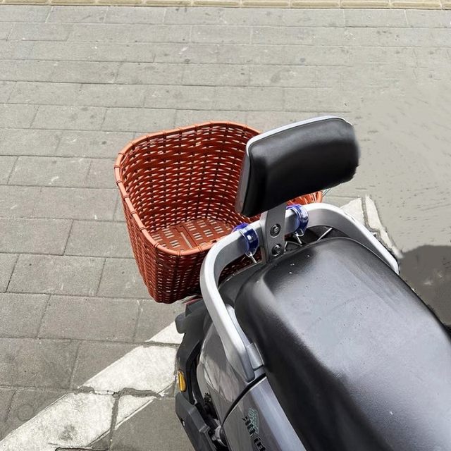 Electric vehicle rear basket, electric motorcycle rear tail basket ...